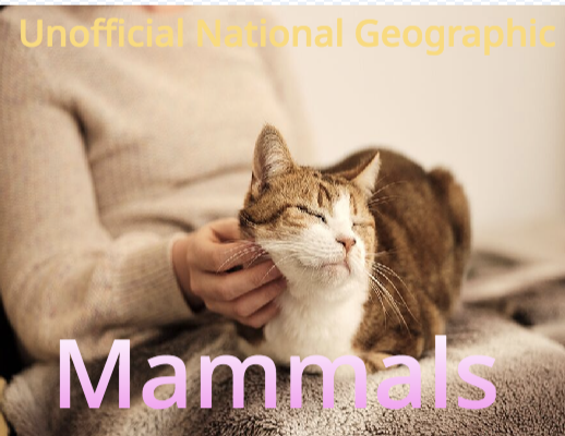 Mammalian Facts 101 - Super Hard